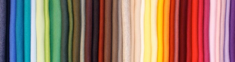 Vele kleuren boordstof